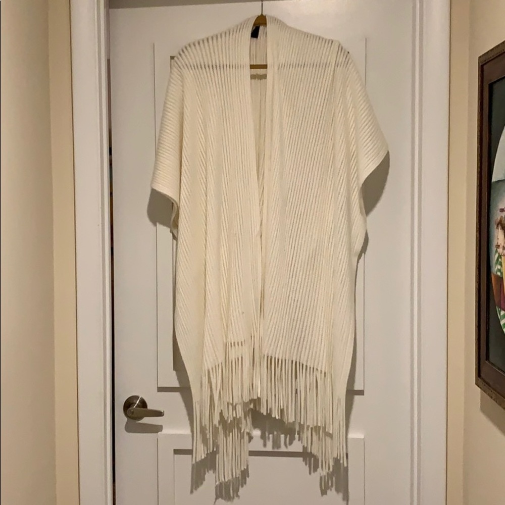 Sweater Cape w many ways to be worn so many ways..